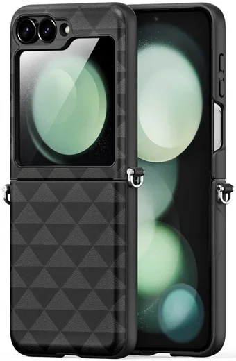 Dux Ducis Fitt Samsung Galaxy Z Flip 6 Hoesje Back Cover Zwart afbeelding 2