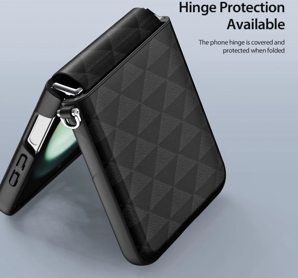 Dux Ducis Fitt Samsung Galaxy Z Flip 6 Hoesje Back Cover Zwart afbeelding 7