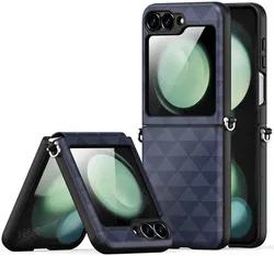 Dux Ducis Fitt Samsung Galaxy Z Flip 6 Hoesje Back Cover Blauw afbeelding