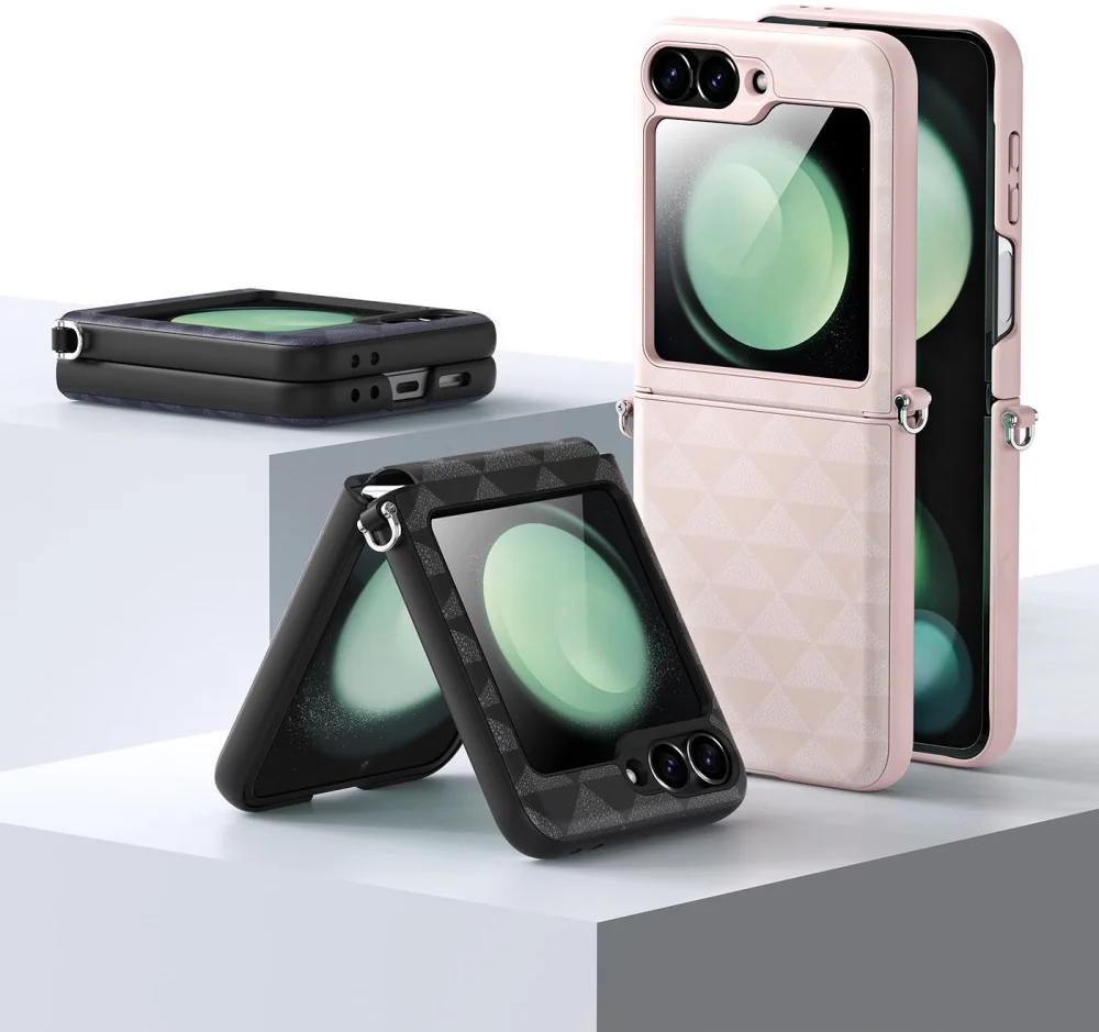Dux Ducis Fitt Samsung Galaxy Z Flip 6 Hoesje Back Cover Roze afbeelding 11
