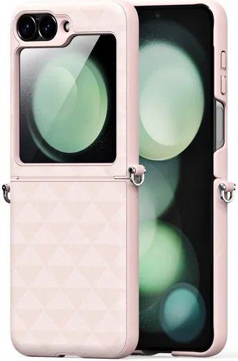 Dux Ducis Fitt Samsung Galaxy Z Flip 6 Hoesje Back Cover Roze afbeelding 2