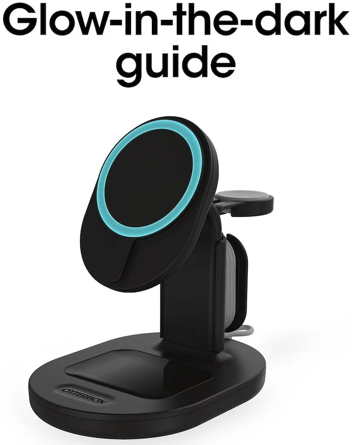 OtterBox 3-in-1 MagSafe Oplader iPhone/AirPods (Pro)/Apple Watch Zwart afbeelding 5