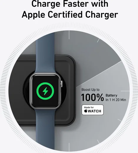 Anker MagGo magnetisches kabelloses Ladegerät , MagSafe kompatibel, 15W schnelles Ladegerät, Qi2 Zertifiziert, Für iPhone 17/16/15/15 Plus/15 Pro/15 Pro Max/14/13/12 Serie