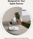 Anker MagGo Qi2 (15W) Draadloze MagSafe Oplader iPhone/AirPods (Pro)/Watch Wit afbeelding 6