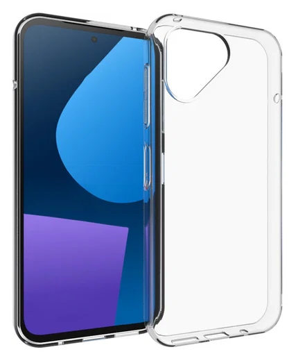 FairPhone 5 Hoesje Dun TPU Back Cover Transparant afbeelding 1