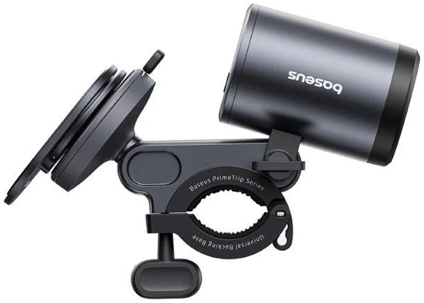Baseus PrimeTrip Telefoonhouder Fiets Kickstand Ring met Lamp Zwart afbeelding 10
