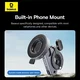 Baseus PrimeTrip Telefoonhouder Fiets Kickstand Ring met Lamp Zwart afbeelding 7