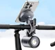 Baseus PrimeTrip Telefoonhouder Fiets Kickstand Ring met Lamp Zwart afbeelding 8