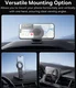 Baseus C02 PrimeTrip MagSafe Dashboard Telefoonhouder Auto Grijs afbeelding 4