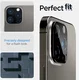 Spigen Optik iPhone 15 Pro (Max) / 14 Pro (Max) Camera Protector Zwart 2-Pack afbeelding 6