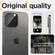 Spigen Optik iPhone 15 Pro (Max) / 14 Pro (Max) Camera Protector Zwart 2-Pack afbeelding 7