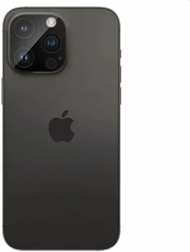 Spigen Optik iPhone 15 Pro (Max) / 14 Pro (Max) Camera Protector Zwart 2-Pack afbeelding 9