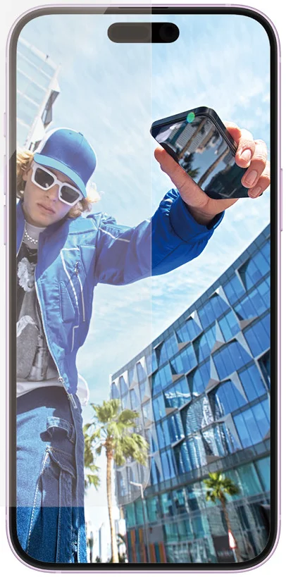 PanzerGlass Classic Fit Apple iPhone 16 Plus Screen Protector Tempered Glass afbeelding 2