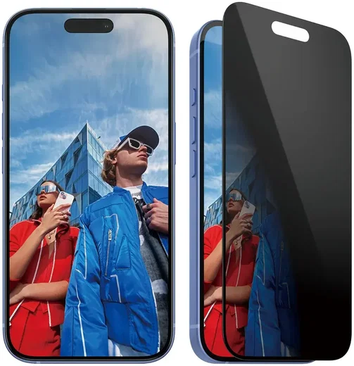 PanzerGlass Ultra-Wide Apple iPhone 16 Screen Protector Privacy Glass afbeelding 2
