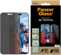 PanzerGlass Ultra-Wide Apple iPhone 16 Pro Max Screen Protector Privacy Glass afbeelding