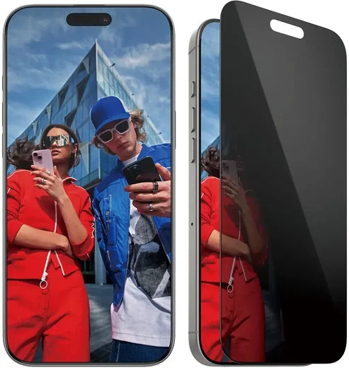 PanzerGlass Ultra-Wide Apple iPhone 16 Pro Max Screen Protector Privacy Glass afbeelding 2