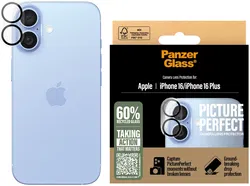 PanzerGlass PicturePerfect Apple iPhone 16 / 16 Plus Camera Protector Glas afbeelding