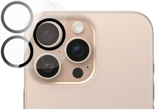 PanzerGlass PicturePerfect Apple iPhone 16 Pro/16 Pro Max Camera Protector Glas afbeelding 2