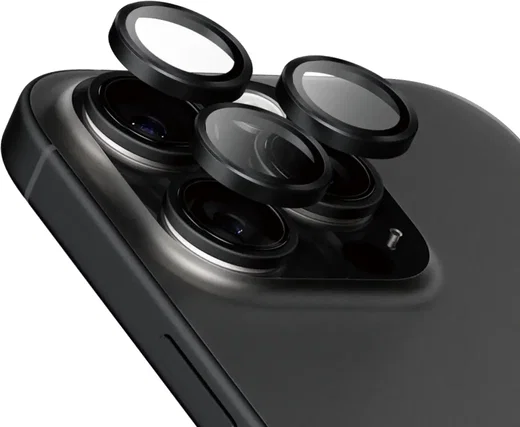 PanzerGlass Hoops Ceramic iPhone 16 Pro / 16 Pro Max Camera Lens Protector Glas afbeelding 2