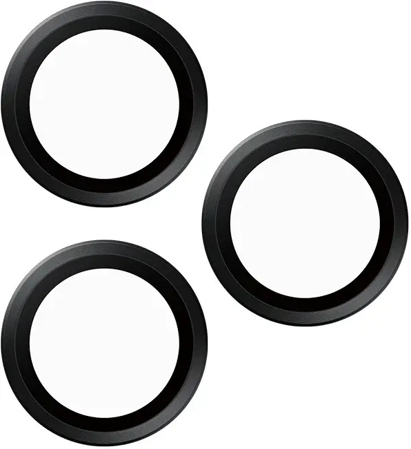 PanzerGlass Hoops Ceramic iPhone 16 Pro / 16 Pro Max Camera Lens Protector Glas afbeelding 3
