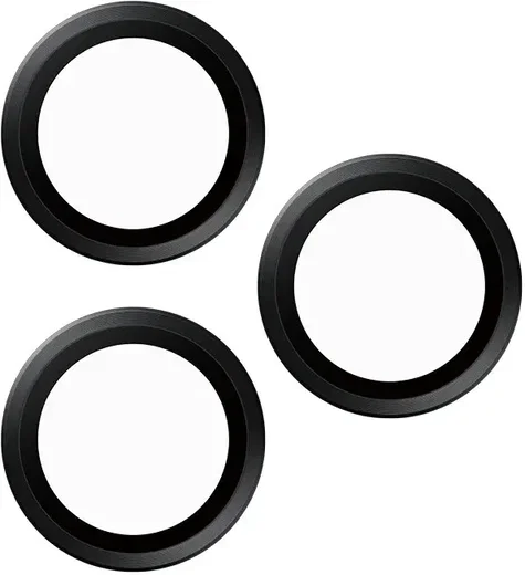 PanzerGlass Hoops Ceramic iPhone 16 Pro / 16 Pro Max Camera Lens Protector Glas afbeelding 3