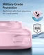 ESR Zero Clear HaloLock Apple iPhone 16 Pro Hoesje MagSafe Frosted Roze afbeelding 4