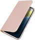 Dux Ducis Skin Pro Apple iPhone 16 Hoesje Portemonnee Roze afbeelding 1
