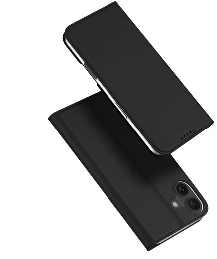 Dux Ducis Skin Pro Apple iPhone 16 Plus Hoesje Portemonnee Zwart afbeelding 4