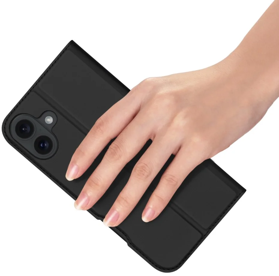 Dux Ducis Skin Pro Apple iPhone 16 Plus Hoesje Portemonnee Zwart afbeelding 7