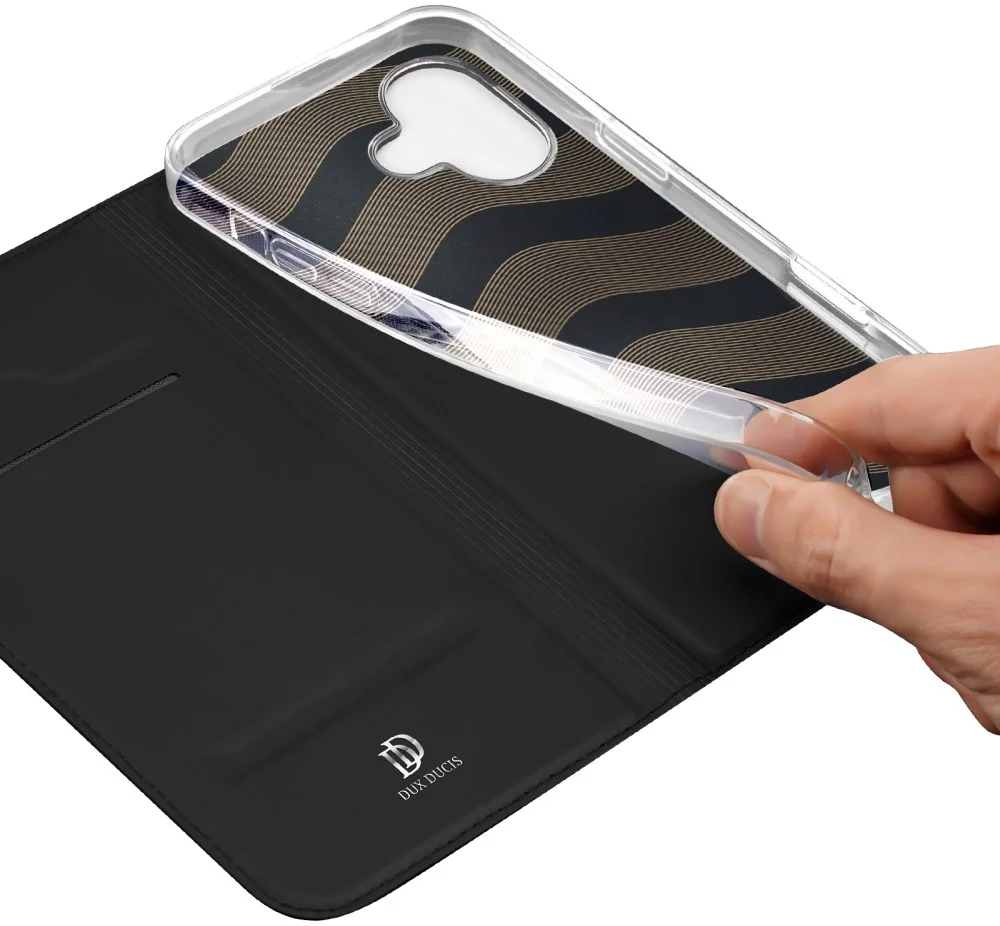 Dux Ducis Skin Pro Apple iPhone 16 Plus Hoesje Portemonnee Zwart afbeelding 8