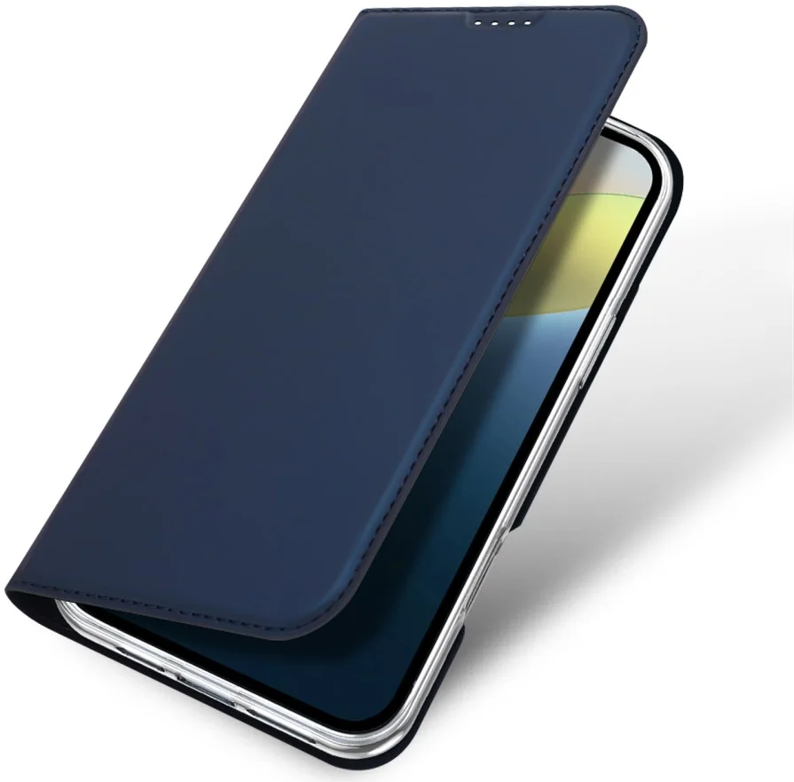 Dux Ducis Skin Pro Apple iPhone 16 Plus Hoesje Portemonnee Blauw afbeelding 1