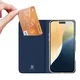 Dux Ducis Skin Pro Apple iPhone 16 Plus Hoesje Portemonnee Blauw afbeelding 2