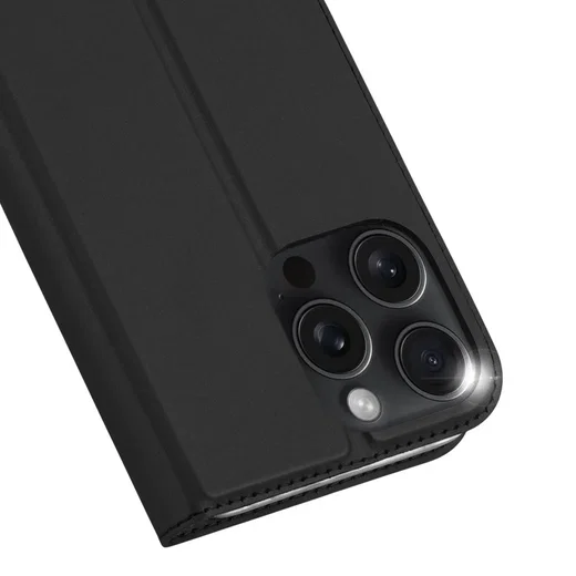 Dux Ducis Skin Pro Apple iPhone 16 Pro Max Hoesje Portemonnee Zwart afbeelding 6