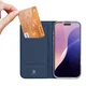 Dux Ducis Skin Pro Apple iPhone 16 Pro Max Hoesje Portemonnee Blauw afbeelding 2