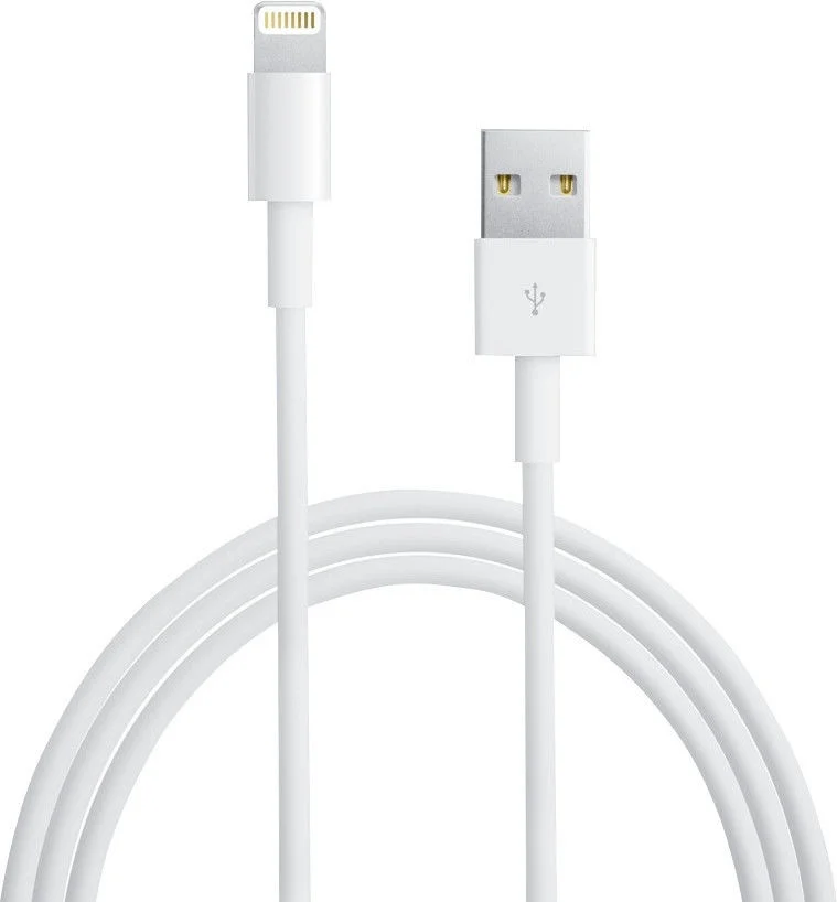 Originele Apple USB-A naar Lightning Kabel 1 Meter Wit afbeelding 1