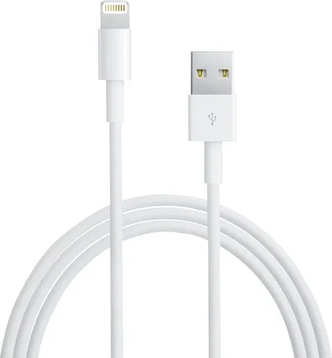 Originele Apple USB-A naar Lightning Kabel 1 Meter Wit afbeelding 1