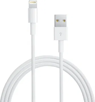 Originele Apple USB-A naar Lightning Kabel 1 Meter Wit