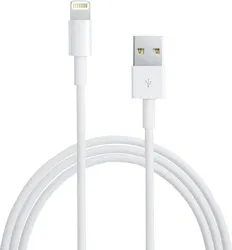 Originele Apple USB-A naar Lightning Kabel 1 Meter Wit afbeelding