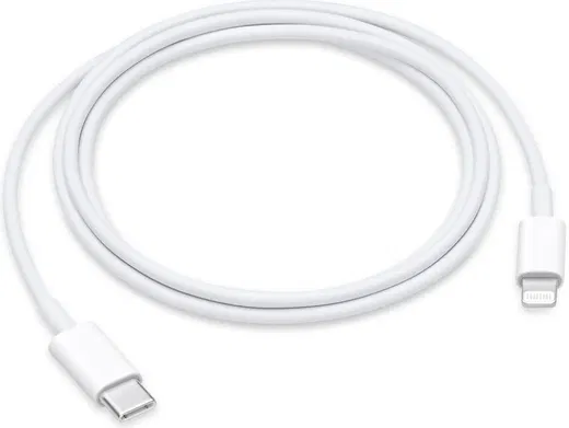 Originele Apple USB-C naar Lightning Kabel 1 Meter Wit afbeelding 2