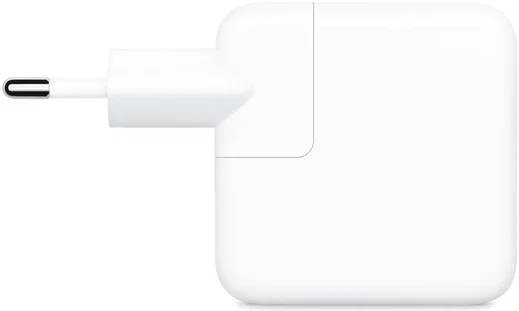 Originele Apple 35W Dual Power Adapter met USB-C Twee Poorten Wit afbeelding 3