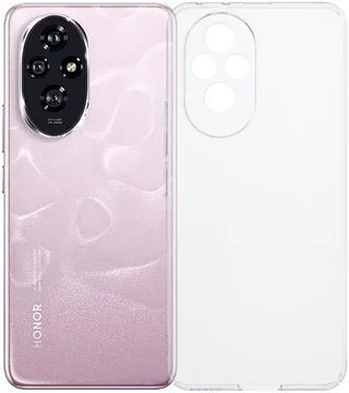 Honor 200 Hoesje Dun TPU Back Cover Transparant