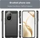 Honor 200 Hoesje Geborsteld TPU Flexibele Back Cover Zwart afbeelding 4