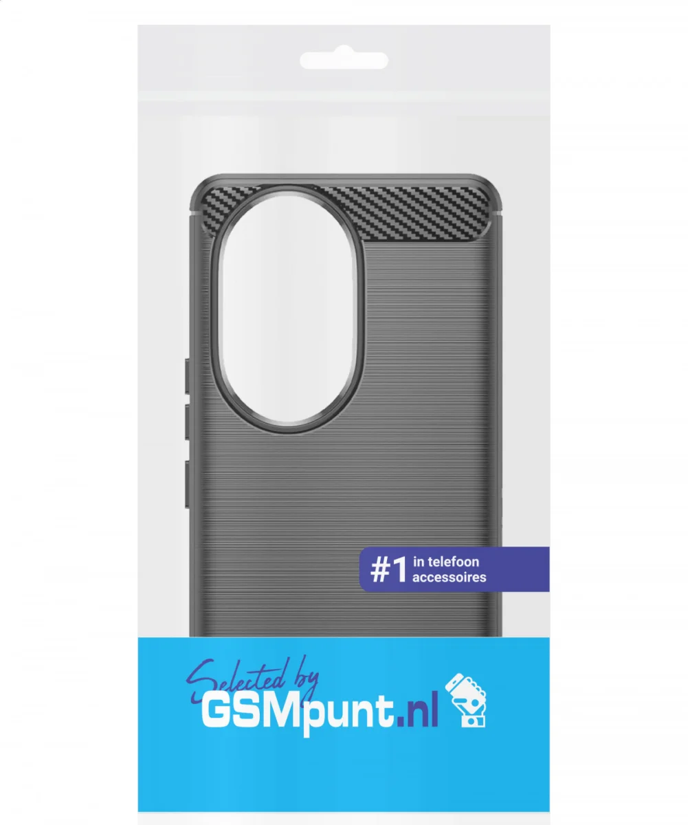 Honor 200 Hoesje Geborsteld TPU Flexibele Back Cover Zwart afbeelding 7