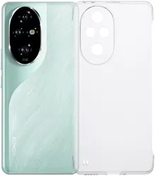 Honor 200 Pro Hoesje Dun TPU Back Cover Transparant afbeelding