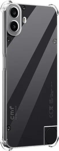 Nothing CMF Phone 1 Hoesje Schokbestendig en Dun TPU Back Cover Transparant afbeelding 2
