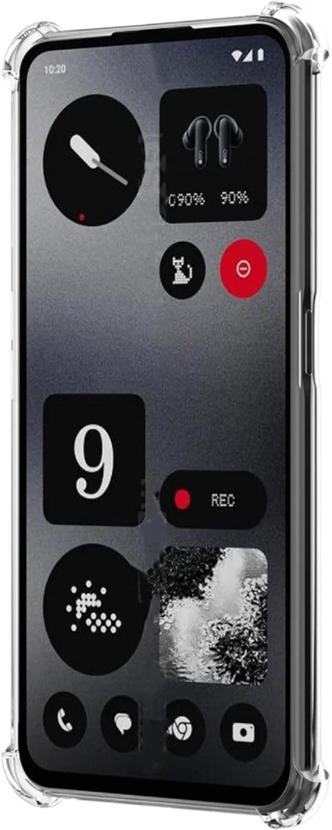 Nothing CMF Phone 1 Hoesje Schokbestendig en Dun TPU Back Cover Transparant afbeelding 9