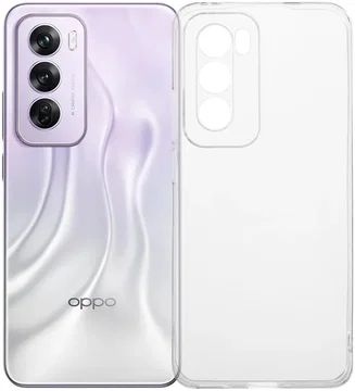 Oppo Reno 12 Pro Hoesje Dun TPU Back Cover Transparant