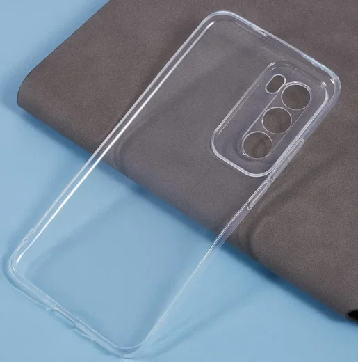 Oppo Reno 12 Pro Hoesje Dun TPU Back Cover Transparant afbeelding 3