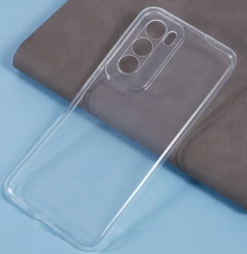 Oppo Reno 12 Pro Hoesje Dun TPU Back Cover Transparant afbeelding 4