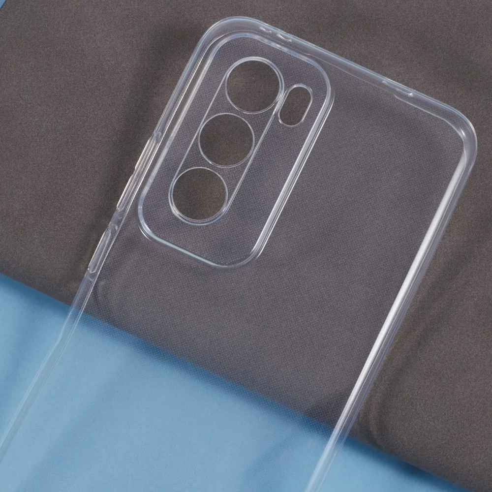 Oppo Reno 12 Pro Hoesje Dun TPU Back Cover Transparant afbeelding 6